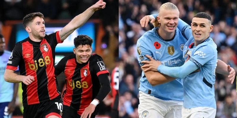 Soi kèo Bournemouth vs Manchester City đều đang chơi tốt
